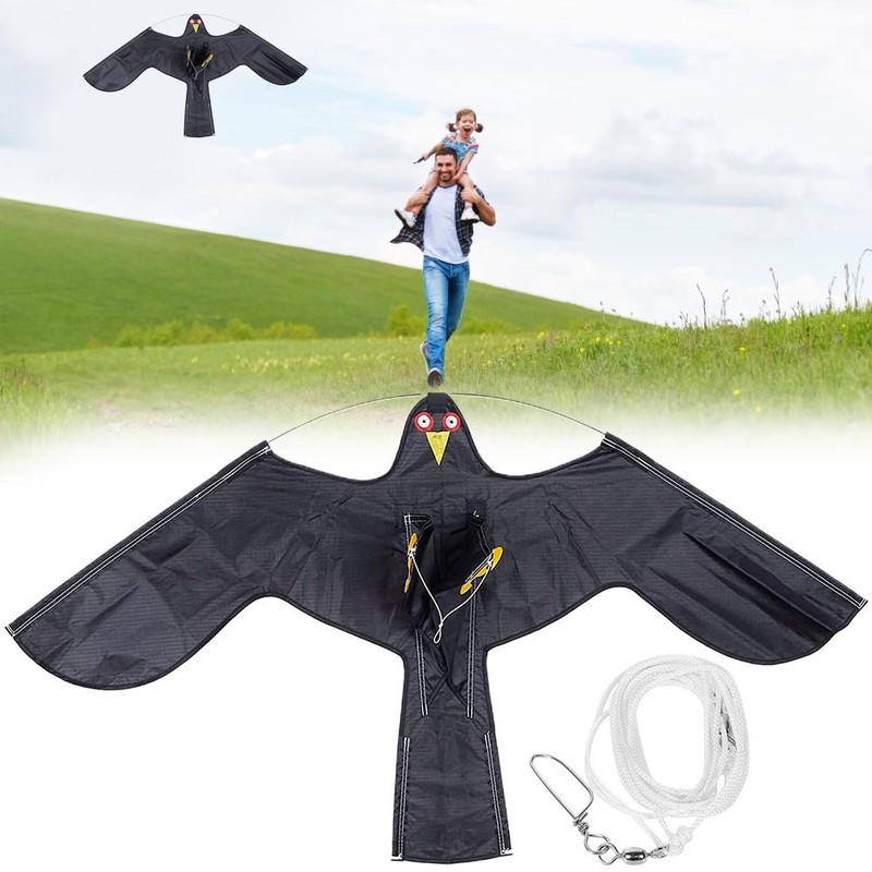 Birds Scarer Repeller Bird Repelling Eagle Kite for Gardens Orchards