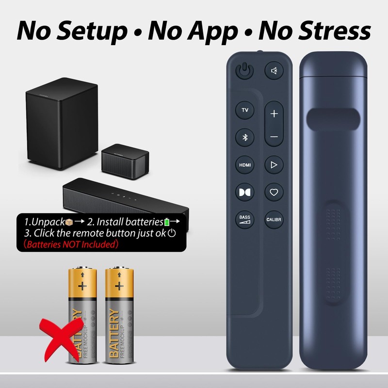 WDZP New Soundbar Remote Control fit for JBL Sound bar