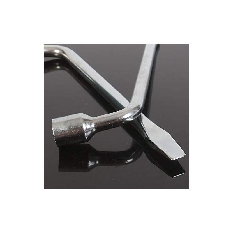 TopHomer Chrome Vanadium Steel Wheel Nut Wrench 22MM Hex Socket