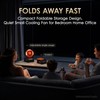 Rechargeable Camping Fan with Powerful Airflow, Brushless Motor