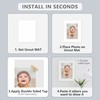 Somime 25 Pack Backing Boards Only - 8x8 Uncut White