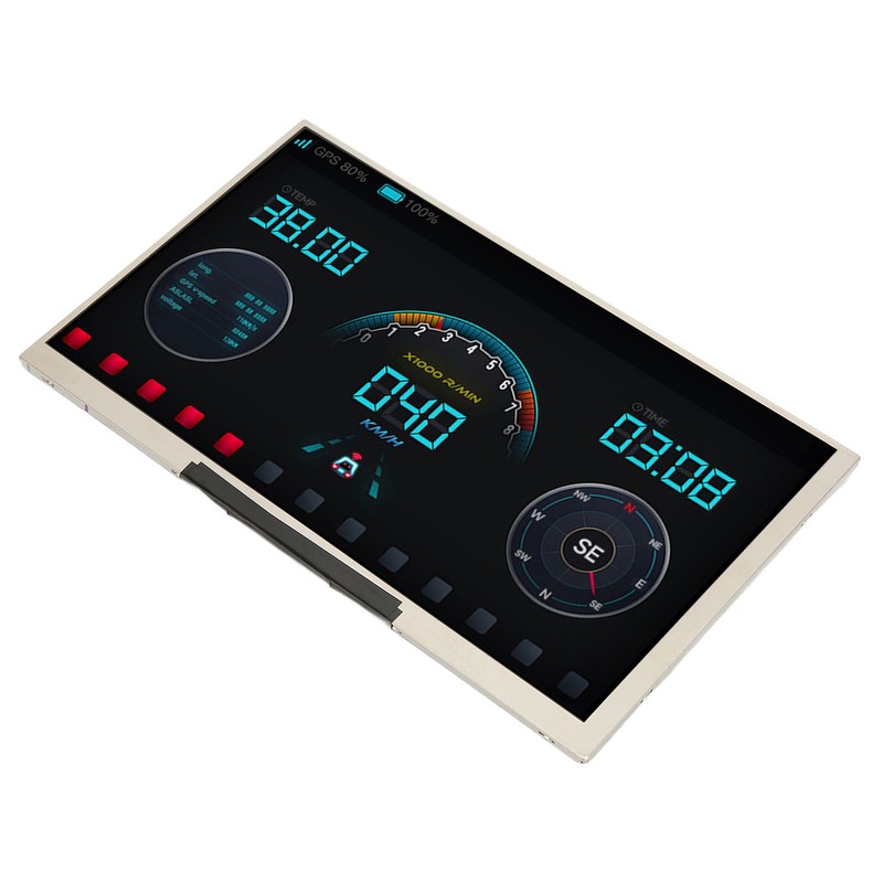 7 Inch IPS Screen HD 170 Degree Viewing Angle Backlight