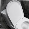 DOITOOL 1set Toilet Lid Bumpers Toilet Seat Cover Spacers for