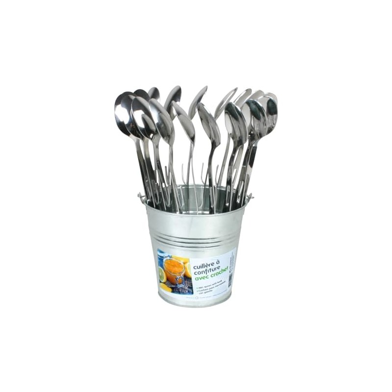 Stainless Steel jam Spoon 19.5 cm Angled