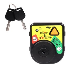 Ignition Switch Module Replace 925-06119c, 725-06119c, 925-04227 for Cub Cadet XT1-LT42 XT1-LT42C XT1-LT42 KH for Craftsman T110 T1200 for Troy Bilt TB2246 TB30R with Keys