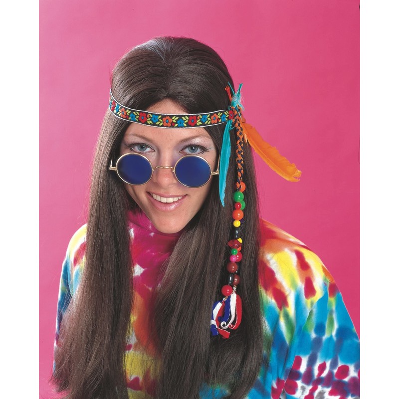 Rubie's Headband with Feathers, multi-coloured