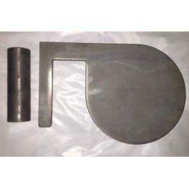 Make It Ring Targets AR500 Steel Target Hostage/Dueling Tree (1) 6" X 3/8" Paddle (1) DOM Pivot Tube