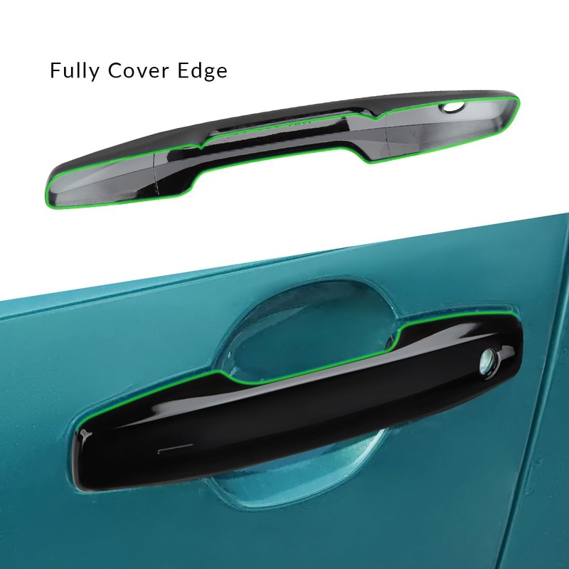 DLOVEG Upgraded Snap-on Door Handle Cover Compatible for 2026 Toyota