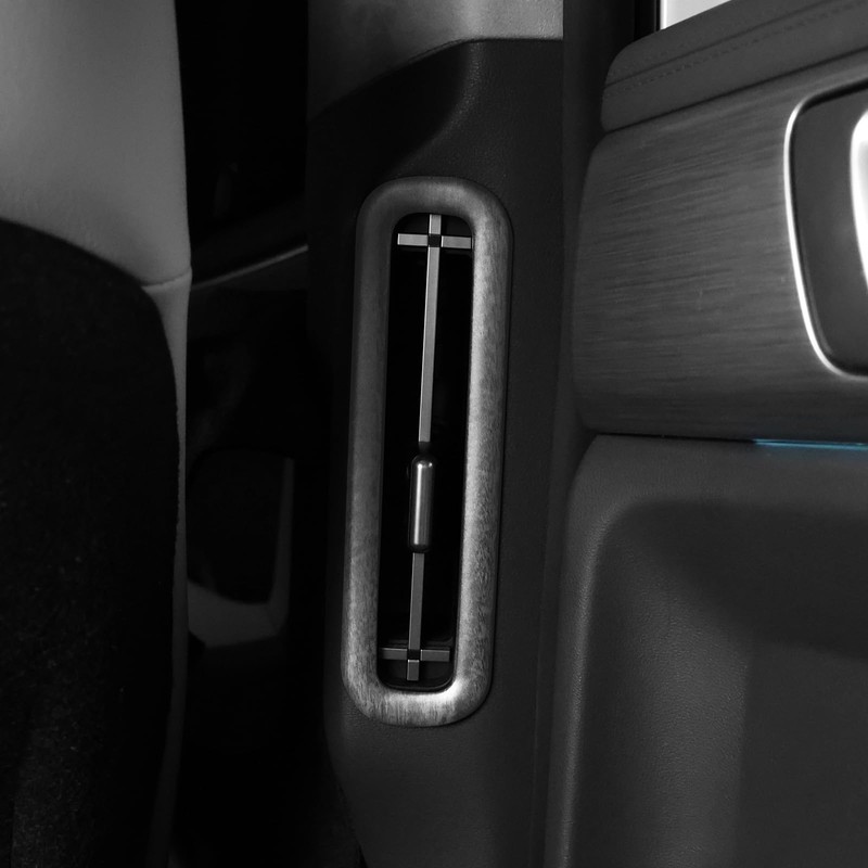 YOUTOOCAR 2PCS B-Pillar Rear AC Vent Trim Covers Compatible with