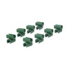 100Pcs Gardening Fixed Cross Clip Plastic Plant Buckle Clamp Clip
