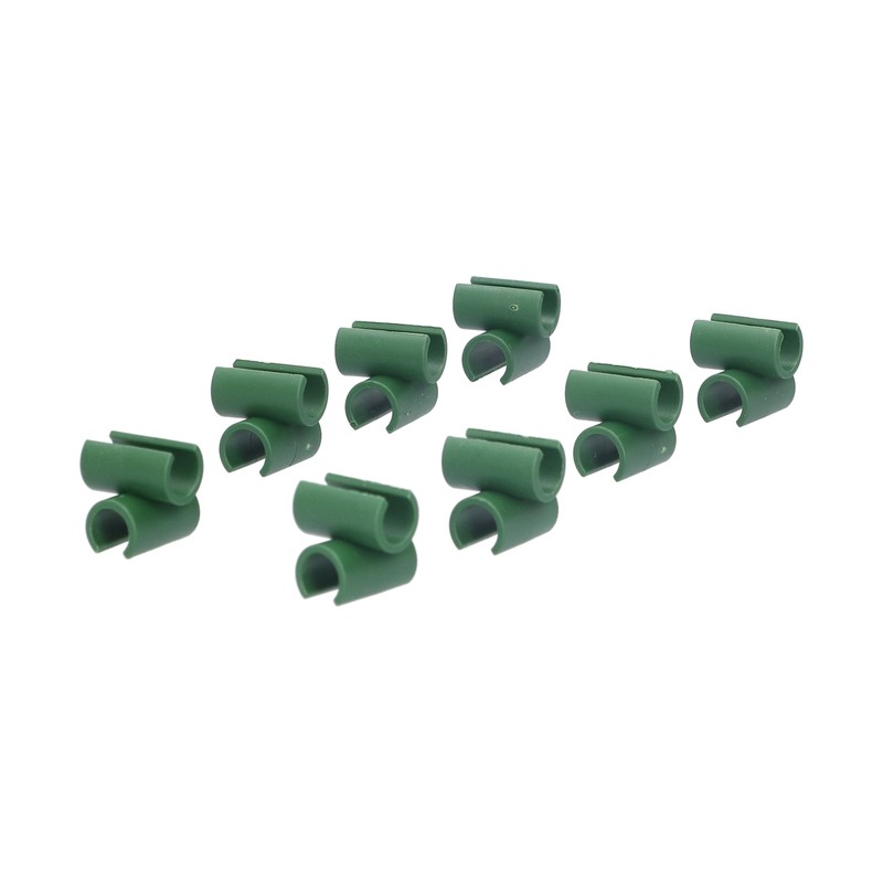 100Pcs Gardening Fixed Cross Clip Plastic Plant Buckle Clamp Clip