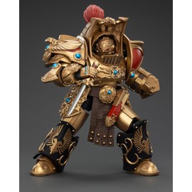 GWTCTOY JoyToy Warhammer 40K Genuine License 1:18 Action Figure, Legio Custodes Aquilon Terminator Squad Aquilon with Lastrum Storm Bolter