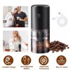 NewHome Cordless & Portable Battery Powered Burr Coffee Grinder For