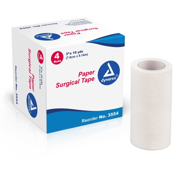Tape Surgical Paper (4) Size: 3"X10YD