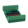 Optocoupler Isolation Module, DC 3.3V 5V 8 Channel Optocoupler Isolation