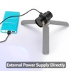 ALONEFIRE SV47 12W 365nm UV Flashlight USB C Rechargeable Long