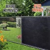 AofeiGa 180GSM 6ft x 50ft Fence Privacy Screen Heavy Duty