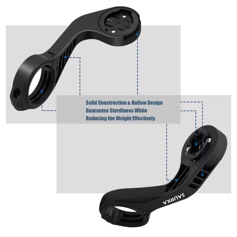 Saurka Bicycle Computer Mount for Garmin Edge 1040 1030 840