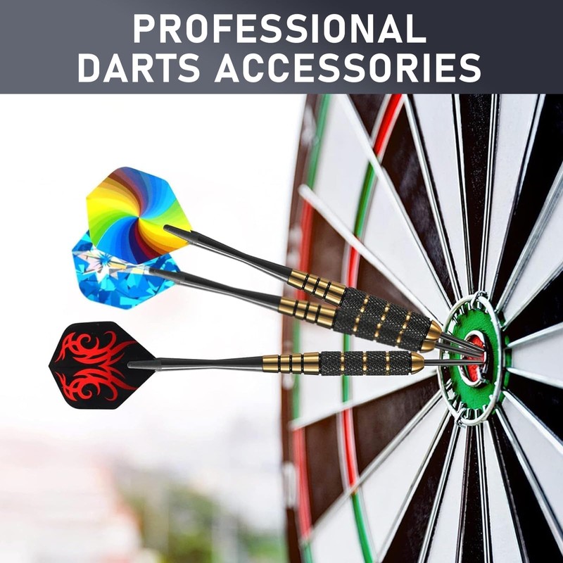Runmeihe Standard Dart Flights 50 Sets Random 30 Sets, 90