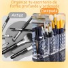 Organizador Maquillaje Acrílico 3compartimentos Transparente