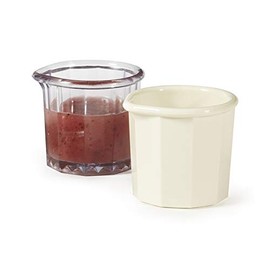2 oz, Clear 2" Syrup & Cream Pitcher, Plastic, Dishwasher Safe, Break Resistant, by GET SP-2000-CL (Pack of 12)