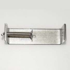 2PCS 304 Stainless Steel C Clamps Wide Jaw Opening Tiger Clamp with Handles Bolts(Handles 130mm(2PCS))