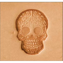 Tandy Leather Craftool 2D Stamp Sugar Skull 8693-00 Leather Stamping Tools