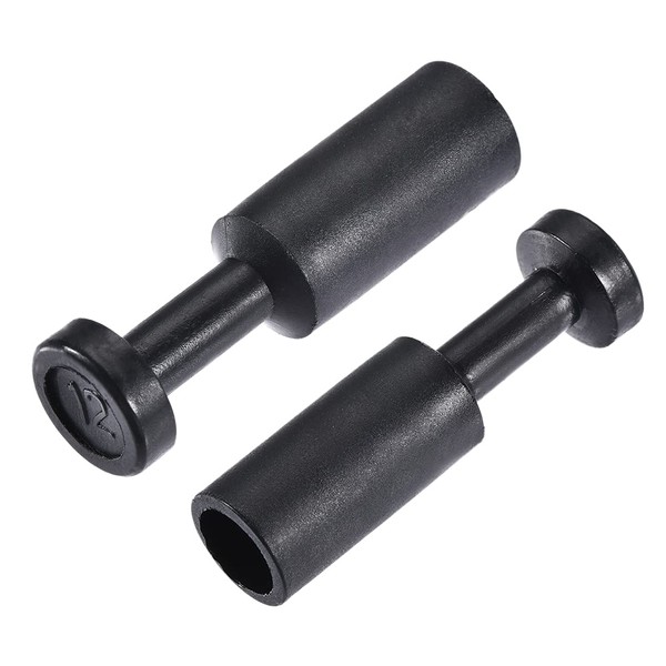 sourcing map Pressure to Connect Connectors, Cap Style Pneumatic Blanking