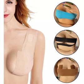 Boob Tape 2 Cintas Levanta Busto Tape Dama Colores