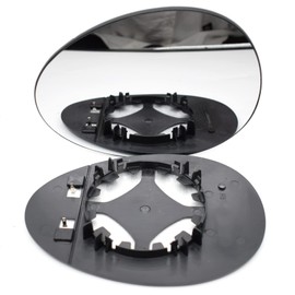 AUTOXBERT Mirror Glass Replacement Driver Left Side Mirror Heated with Backing Plate For Mini Cooper 2007 2008 2009 2010 2011 2012 2013 2014 2015, Replace 51162755625