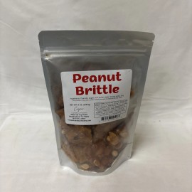 Homemade Peanut Brittle Made In Texas 8oz.