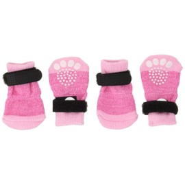 ranzyu (L 'Ange) Pet Socks 4 Pairs Set Sand Pink