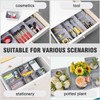 Felt drawer organiser,Drawer Organiser Set,Stackable Storage Boxes,Eco-Friendly Makeup Drawer Organiser,Felt