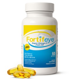 Omega 3 Fish Oil 60Count 1600 mg Made in Norway - High Potency Fish Oil Omega 3 Supplements Triglyceride Form with EPA and DHA Supplements for Women and Men No Fishy After Taste Natural Lemon Flavor