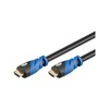 Goobay 72319 Premium High Speed HDMI Cable with Ethernet, Gold-Plated,