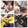 Pack of 2 Rubber Rollers, Rubber Brayer Roller Rubber Roller,