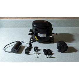 Sikelan GQR45TD Refrigeration Compressor 1/8HP 1800BTU 110-120V R134a M/HBP