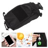 Atyhao Backpack Strap Pouch, Clip On Pouch Double Layers Waterproof