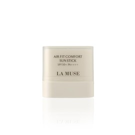 LA MUSE SPF50 PA+++ Sun Stick, Sunscreen, Stick Type, UV Care, Portable, Compact, Non-Sticky, For Face, Outings, Re-coat