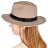 Fedora Sun Hat Brim Straw Panama Beach Summer Protection Hats