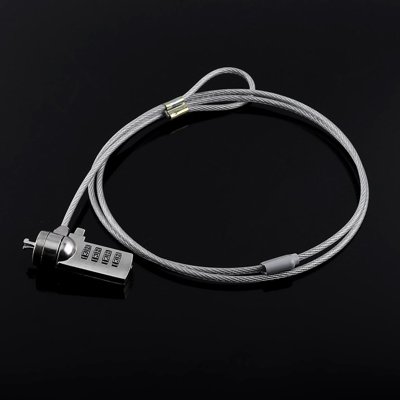 Security Lock, Computer Security Wire Lock, Password Lock, Cable Chain,
