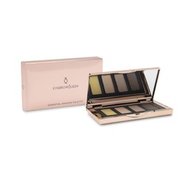 Eyebrowqueen Brow Shadow Palette | Includes Pomade and 3 Shades | Shade Rich Brown