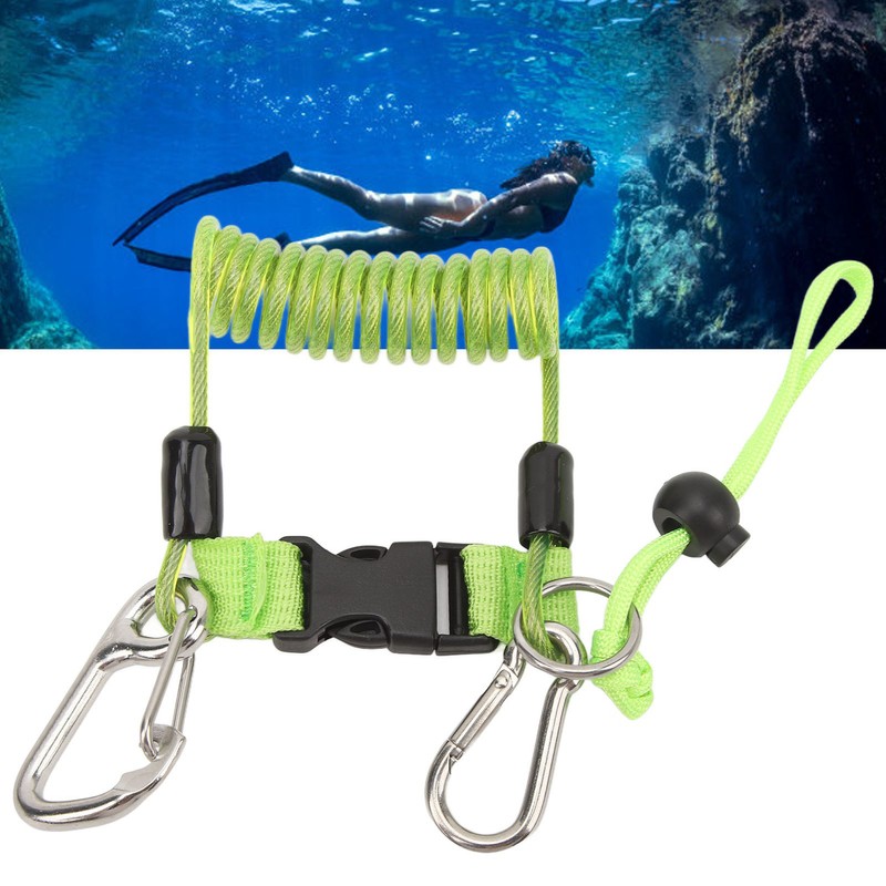 Diving Hook Rope Stainless Steel Flexible Anti Lost Diving Camera