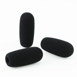 LEFXMOPHY Pop Filter for Jabra Evolve 65 MS/Evolve 40 / Evolve 20 UC/Evolve 30 II/Evolve 20 MS / Evolve2 30 MS/Evolve 75 UC Headset Microphone Cover Windscreen 3pack