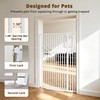 56"Extra Tall Pet Gate, 29.5-33.5"Wide, Auto Close Gate for Dog/Cat,
