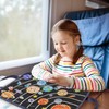 WATINC 28 Solar System Portable Felt Story Board for Kids