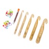 5Pcs Huge Crochet Hook Ergonomic Smoothing Plastic Assorted Size Huge
