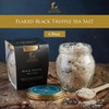 TruffleHunter - Flaked Black Truffle Sea Salt - 4.94 Oz