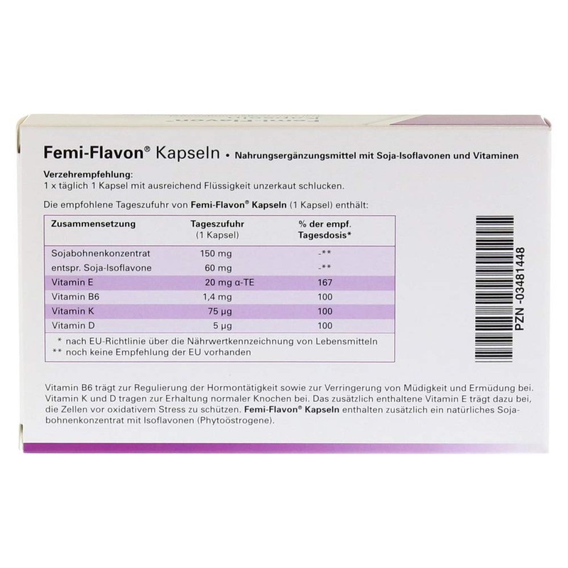 Femi-Flavon Capsules Pack of 90 Capsules