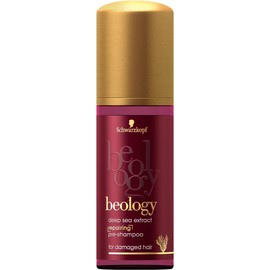 Schwarzkopf Beology Repair Pre Shampoo for Damaged Hair with Deep Sea Extract Pack of 3 x 50 ml